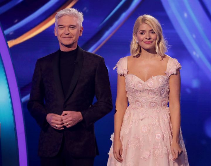 Phillip Schofield and Dancing On Ice co-host Holly Willoughby