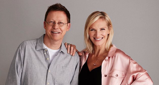 Simon Mayo and Jo Whiley