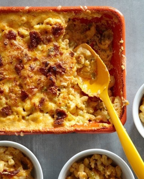 This is the Buffalo Chicken and Crispy Skin from Werlin's book, Mac & Cheese, Please!