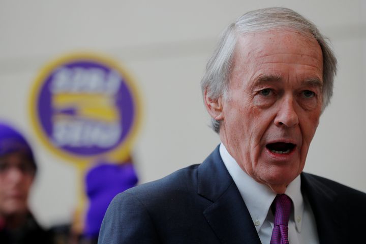   Sen. Ed Markey (D-Mass.) Was the co-sponsor of the Waxman-Markey Cap-and-Trade Bill, passed almost a decade ago by Democrats. Now 