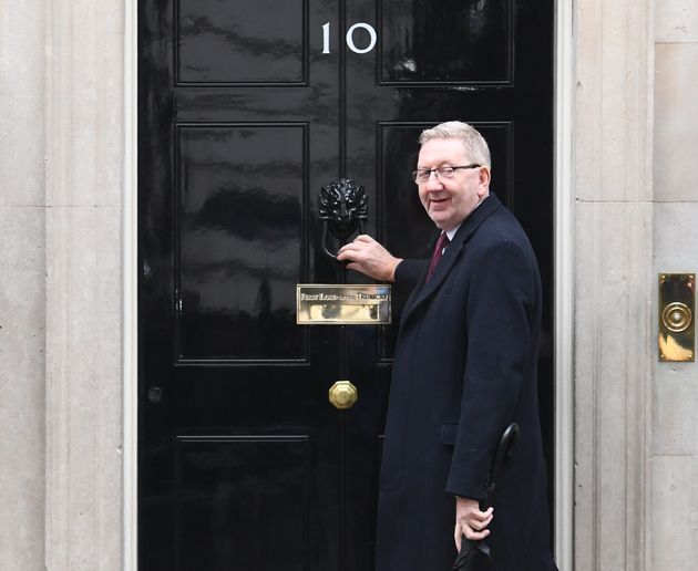 Unite boss Len McCluskey visited Number 10 last week