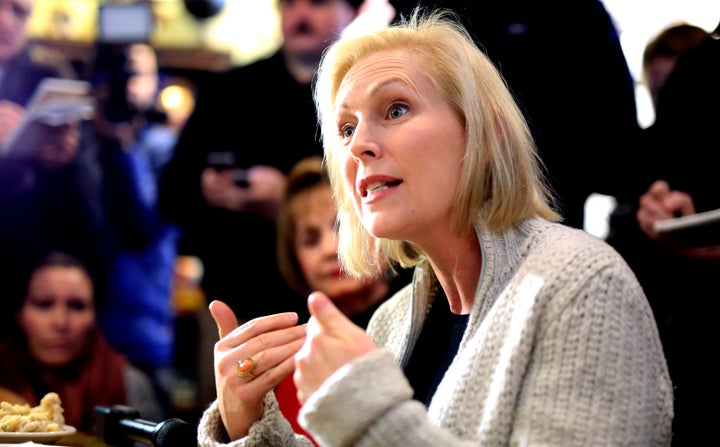 Sen. Kirsten Gillibrand (D-N.Y.) angered of her party's some big donors, such as Susie Tompkins Buell and George Soros, when