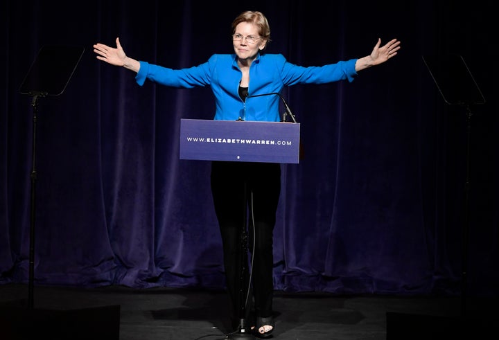 Sen. Elizabeth Warren is making a wealth tax on Americans who are worth more than $50 million part of her 2020 presidential c