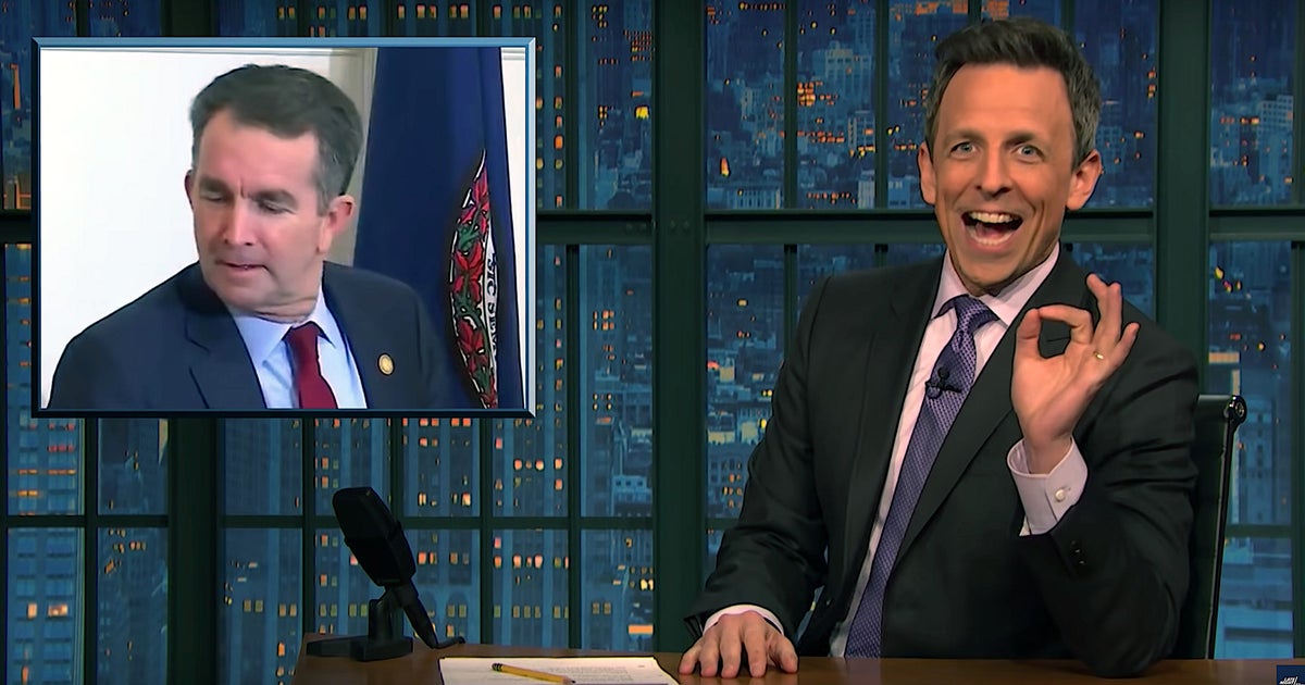 Seth Meyers To Gov. Ralph Northam: 'You Can't Moonwalk Your Way Out Of This One'