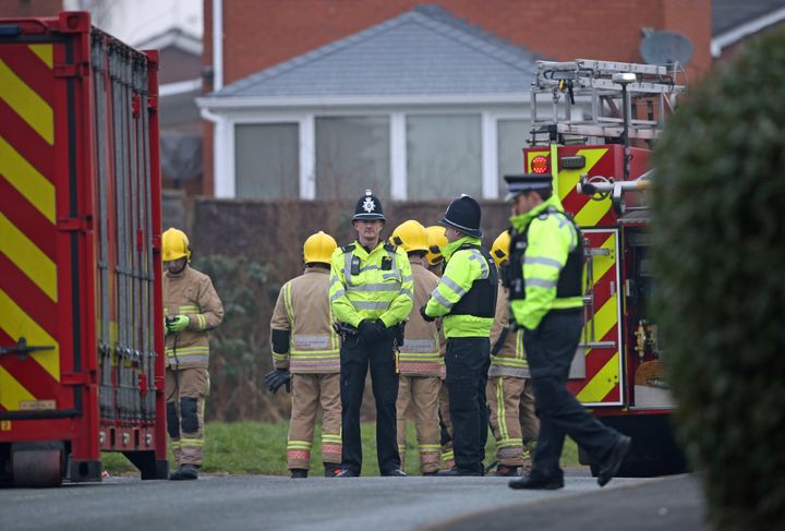 The fatalities were confirmed following a blaze on Sycamore Lane, Stafford. 