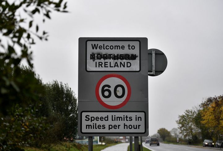 The Northern Ireland-Ireland border