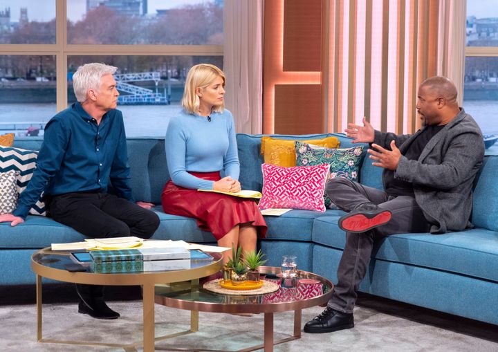 Phillip and Holly discussed Liam Neeson and Piers Morgan with John Barnes