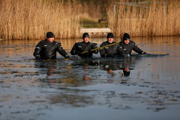 Police have searched bodies of water as part of the investigation 