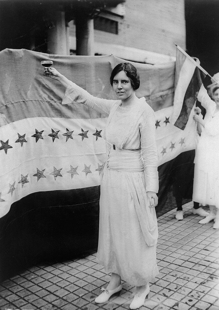 Alice Paul, American feminist, 1920.