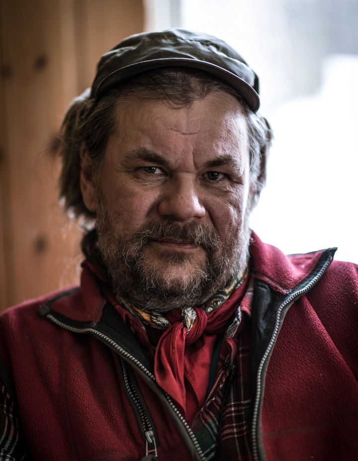 Kenneth Pittja lives in Jokkmokk in northern Sweden during the winter. Each spring and summer he takes his reindeer herd 60 miles north to Ruokto, Sweden to graze. “I live for the reindeer, and they mean everything to me,” he said. “I don’t need anything else. I am Sámi. It’s me, and I’m proud of it. It’s hard for me to really know what the rest of the world should do. But if we all stop chasing something far away, and just start to be, I think it would be a good start.”