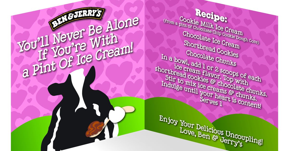 Ben & Jerry’s Creates ‘Delicious Uncoupling’ Flavor For All The Singles