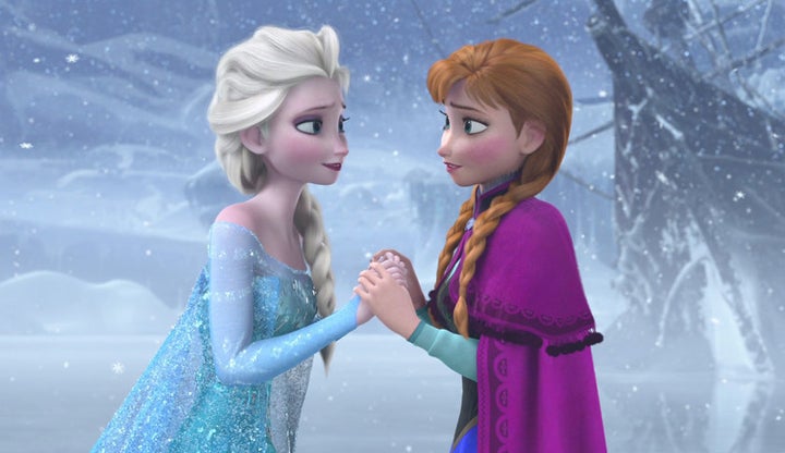 A scene from Disney's "Frozen"