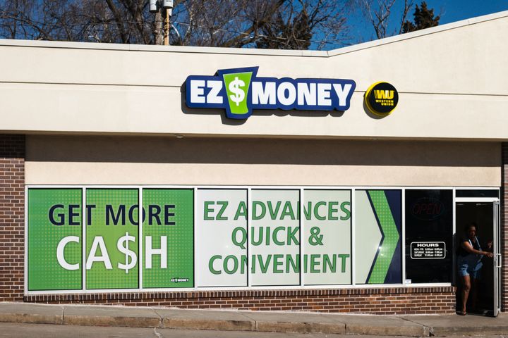 This Feb. 17, 2017 file photo shows an EZ Money Check Cashing store in Omaha, Neb. (AP Photo/Nati Harnik, File)