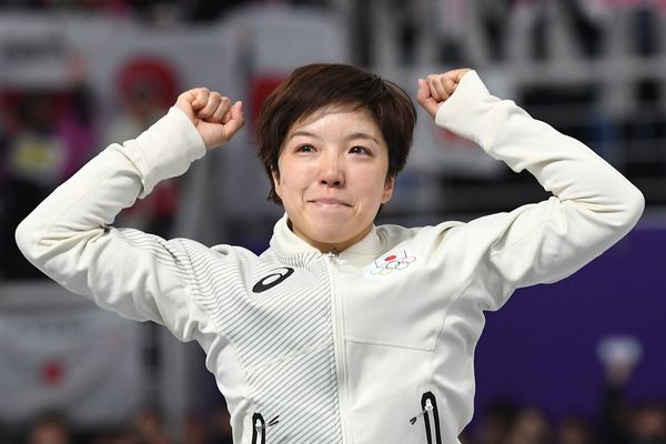 小平奈緒が苦笑。金メダルの滑りを「まさに獣」 と言われて（平昌