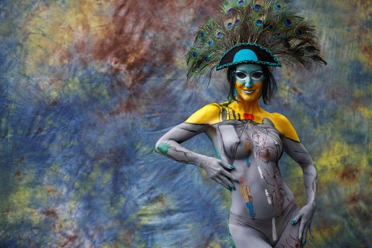 人体はアートになる ボディペインティングが伝える美の迫力がすごい 画像集 ハフポスト Life