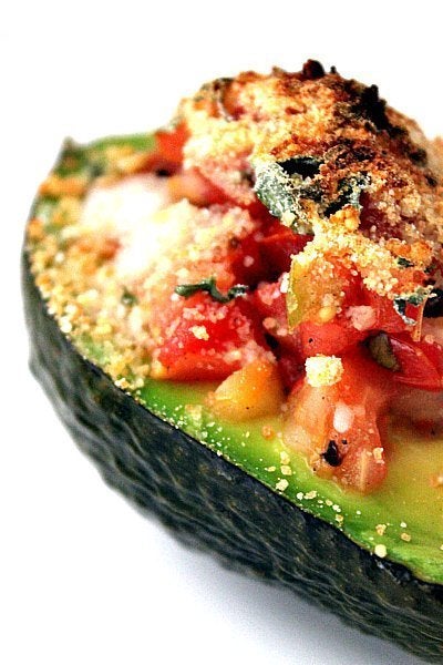 Baked Avocado Salsa