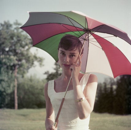 A Rainbow Umbrella Is The Perfect Accessory For Blocking The Sun's Rays