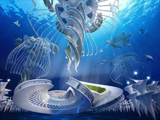 未来の都市は海に浮かぶ 建築家が想像した オーシャンスクレイパー とは 画像集 ハフポスト Life