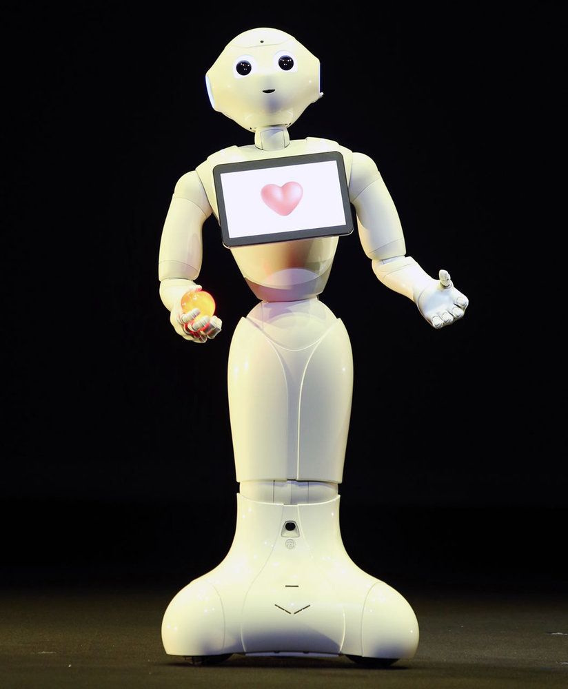 ソフトバンクが発表したロボット「Ｐｅｐｐｅｒ」 