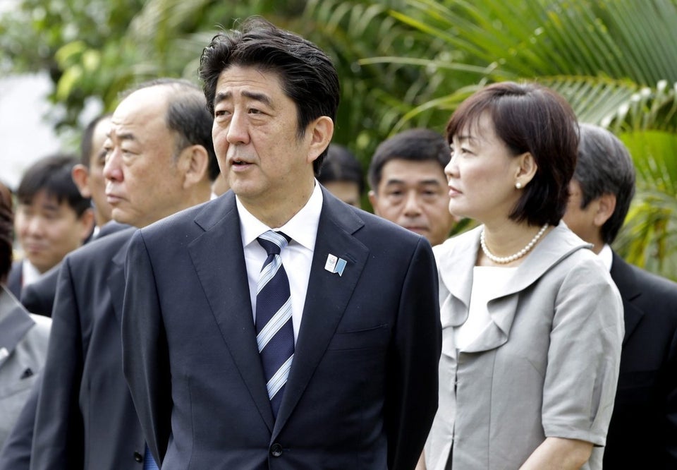 MYANMAR JAPANESE PRIME MINISTER VISITS