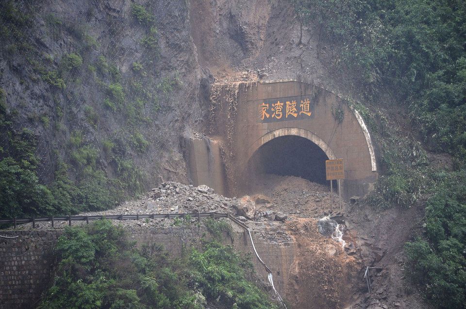 Rainstorms Sweep West China