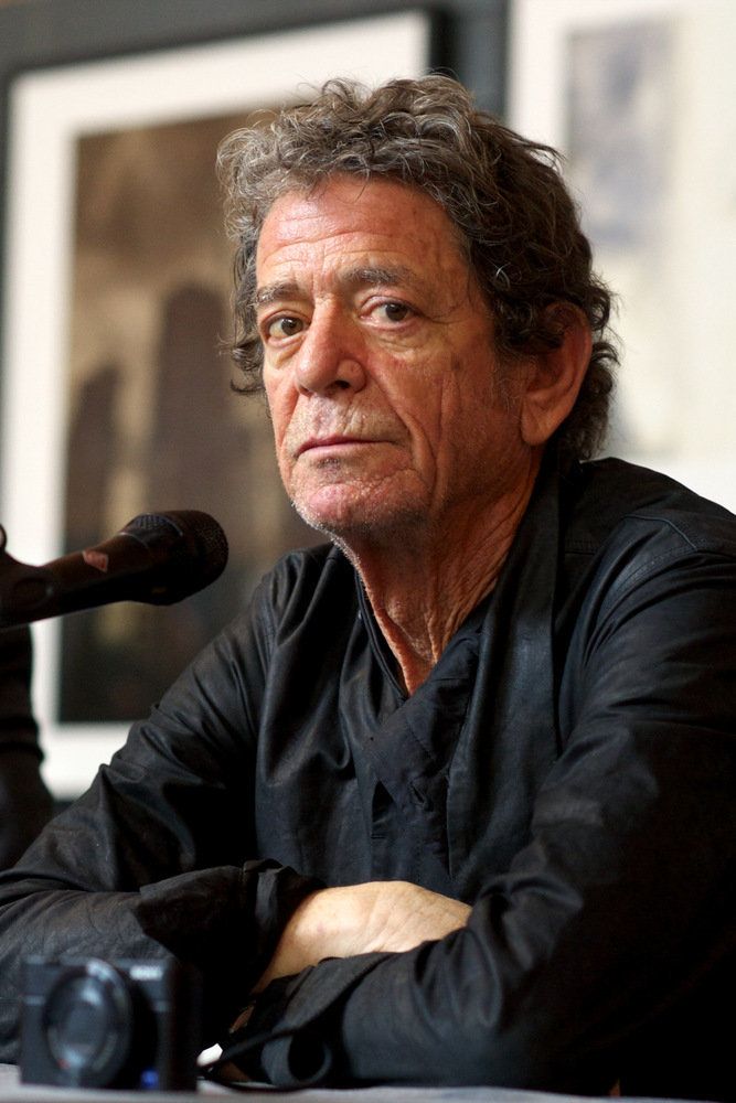 Lou Reed Presents His Photography Exhibition in Madrid