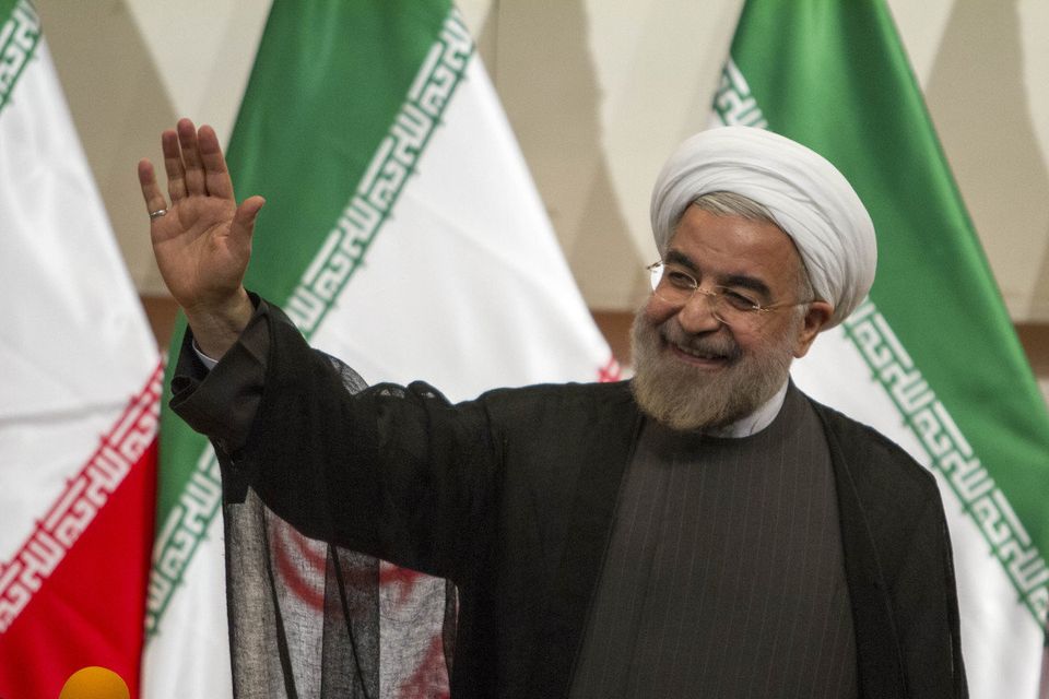 President Elect Hassan Rouhani Holds His First Press Conference