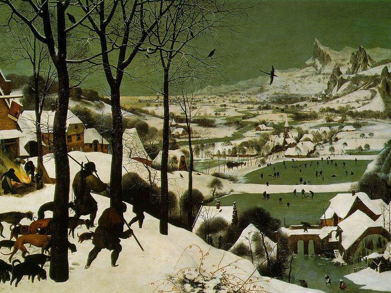 Pieter Brueghel the Elder's "The Hunters in the Snow"