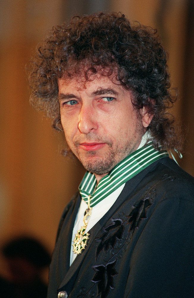 US poet and folk singer Bob Dylan is pho