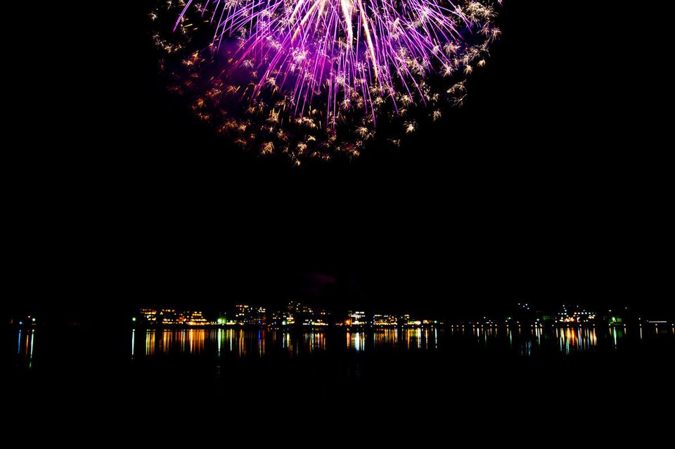 Fuji fireworks