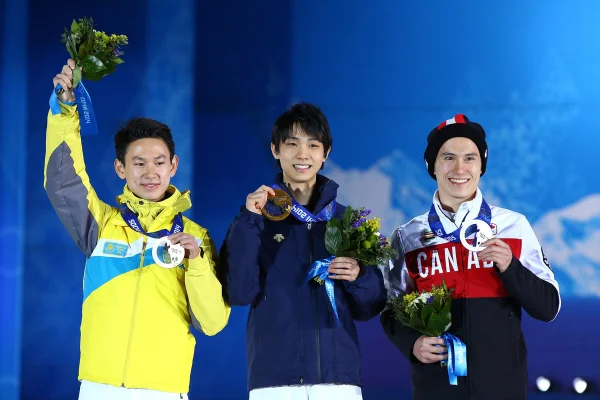 羽生結弦、金メダル フィギュア男子初【ソチオリンピック 