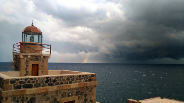 Ο φάρος της Μονεμβασιάς