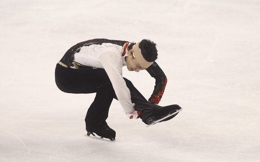 羽生結弦、流血アクシデント乗り越え2位 滑りきった後に涙【フィギュア 