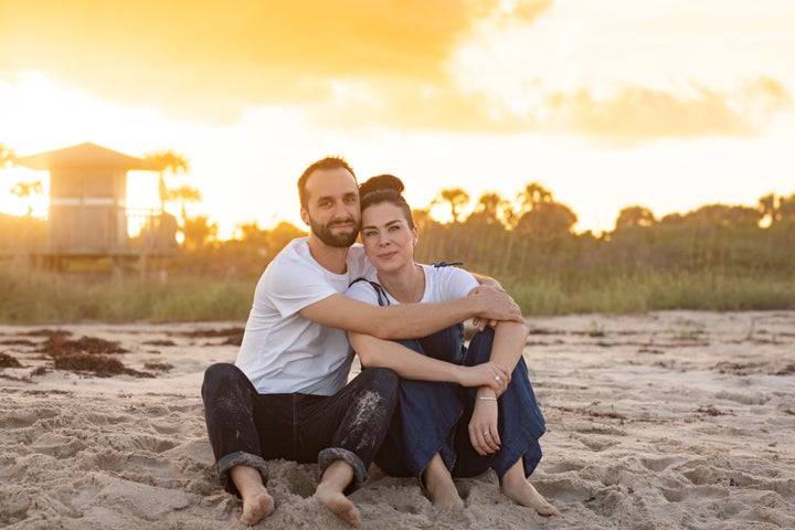 Jennifer Gorman with her husband, Jordan.