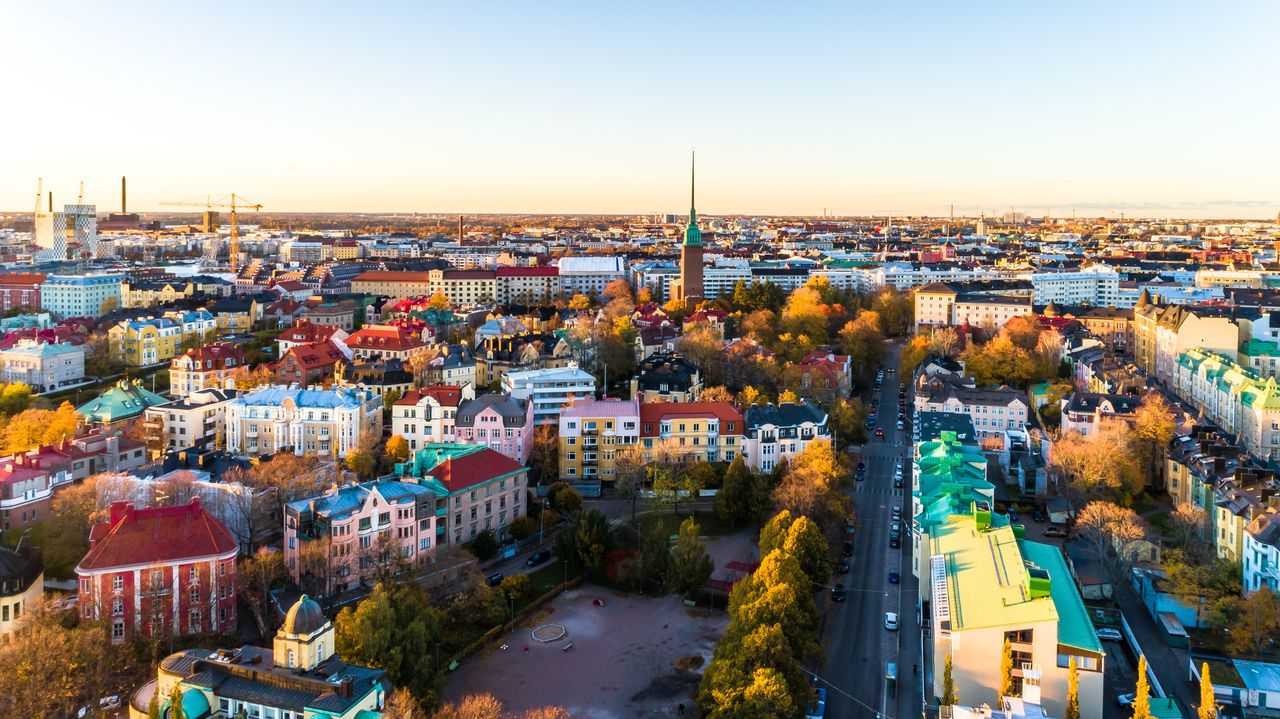 Helsinki, where Tuomas is based. Participants for the UBI trial were selected from across the country.