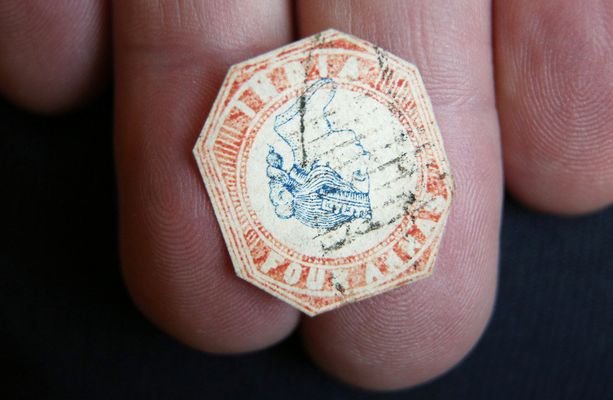 世界に1枚だけ】英領ギアナ切手を競売へ 史上最高10億円以上で落札か 