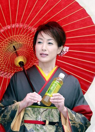Japanese actress Reiko Takashima display