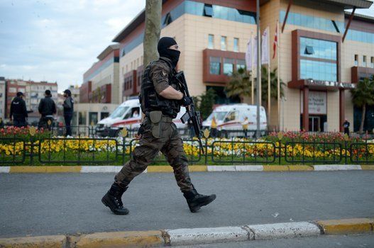 Terrorist armed attack on Turkey's Istanbul Police Headquarters