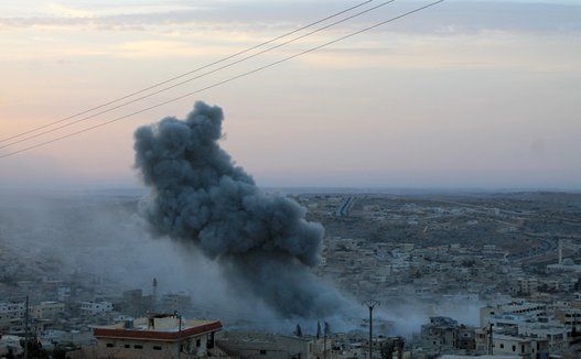 Russia carries out airstrikes in Syria