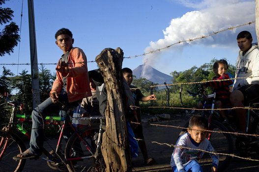 APTOPIX Nicaragua Volcano