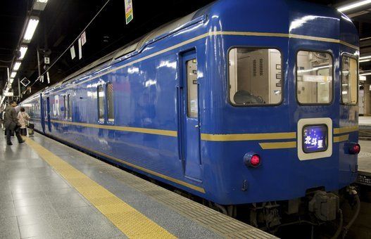The Hokutosei or "North Star" night train plies its way