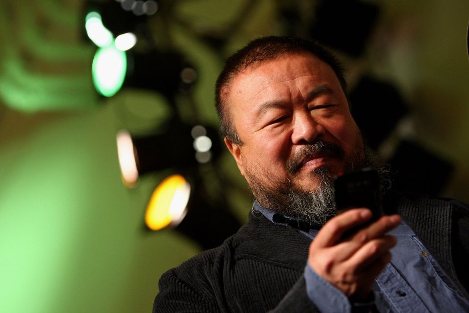 Ai Weiwei 'So Sorry' Exhibition Opening