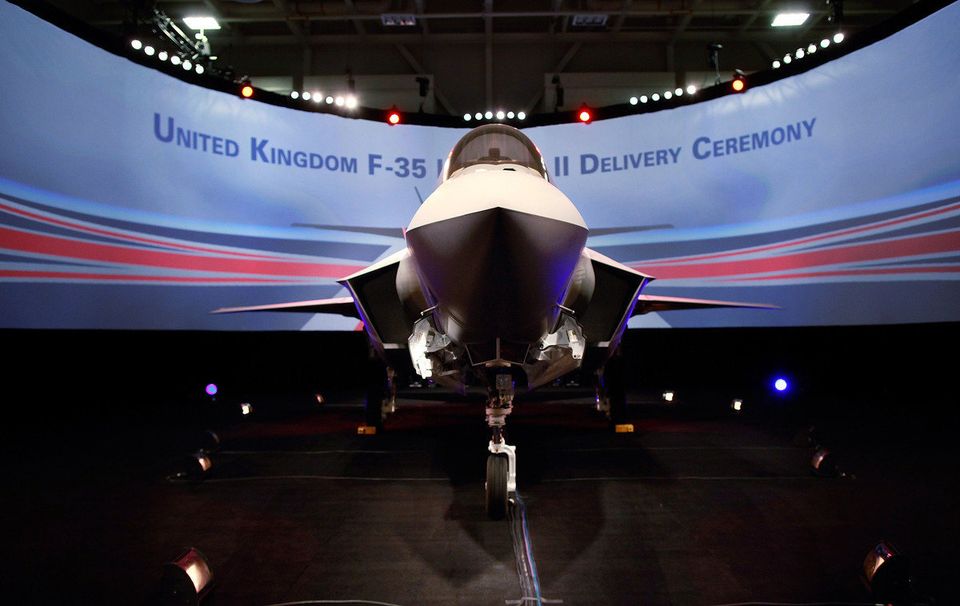 UK Accepts Delivery Of First Lockheed Martin F-35 Lightning II Fighter Jet