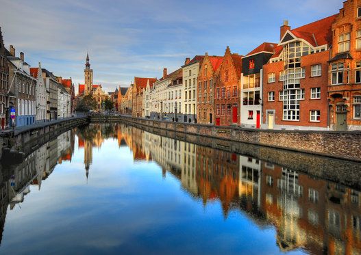 Water town in Belgium