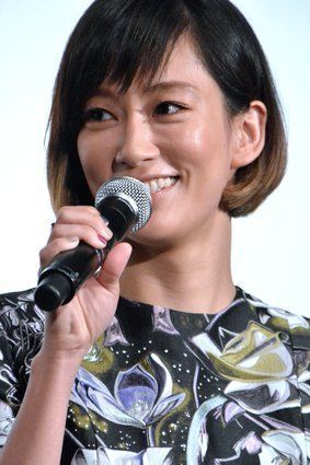 Komatsu Nana Attends Press Conference Of New Movie In Tokyo