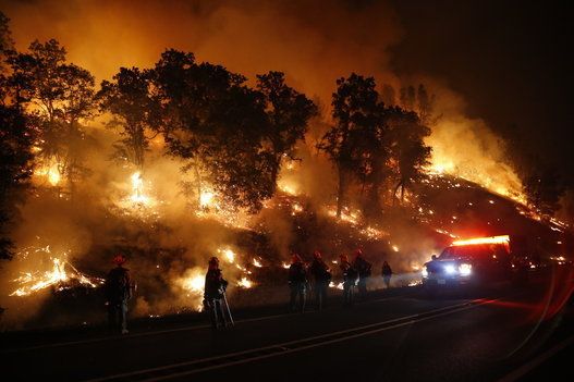 Fast-Moving Wildfire Brings Destruction To Lake County, CA