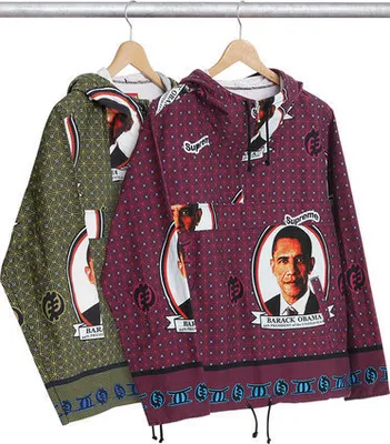 Supreme、オバマ元大統領をデザインした服で物議。盗用？それとも