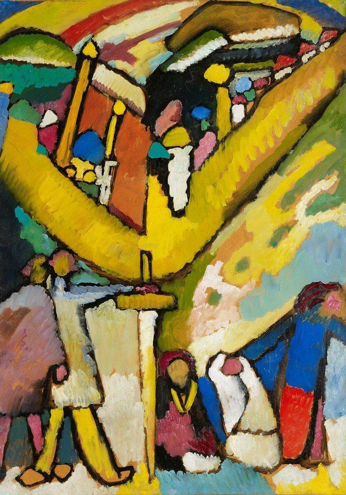 Wassily Kandinsky's "Study for Improvisation 8" - $23 million