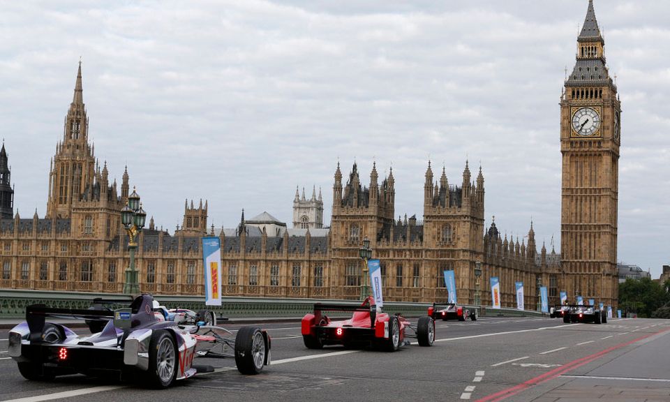 Formula E races into London