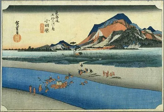 歌川広重の傑作「東海道五十三次」は実は、53枚ではない（画像 